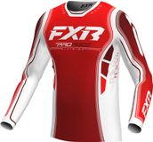 FXR Revo Velocity Motorcross trui - Rood/wit - Maat L