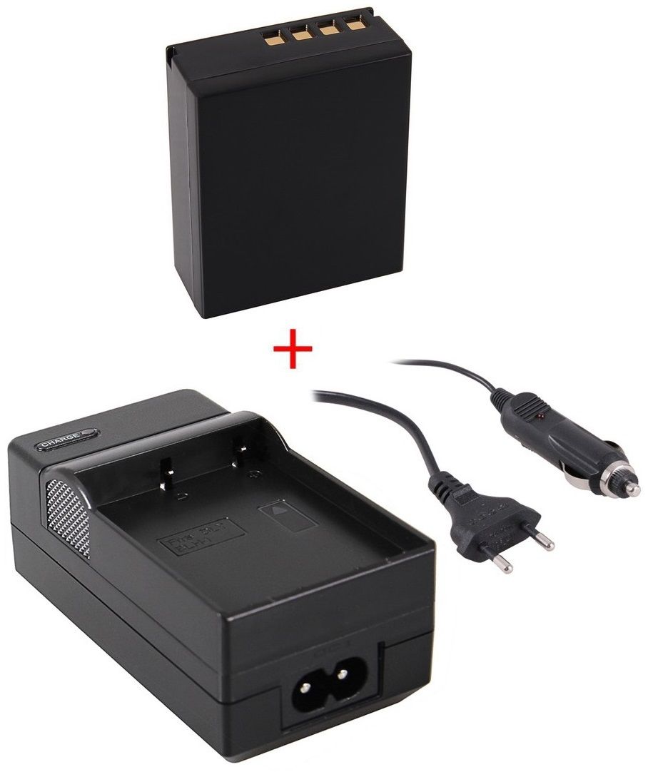 Camera accu BLH1 voor Olympus + oplader - 8719323435698