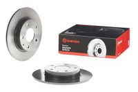 Brembo 08.C653.11 UV-gecoate massieve remschijf achter MAZDA/MAZDA (CHANGAN) OE# B45G26251A