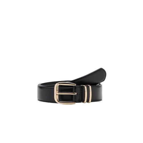 Mango riem zwart