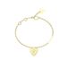 GUESS armband Guess Amore Heart Charm Bracelet Yellow Gold goudkleurig