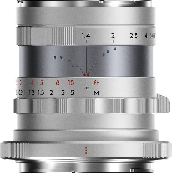 Thypoch FF 35mm F1.4 Lens - Nikon Z - Silver