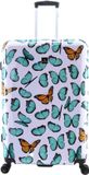 Saxoline Harde Koffer / Trolley / Reiskoffer - 76 cm (Large) - Springful Print - Bedrukt