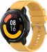 By Qubix Qubix Siliconen sportband Geel Geschikt voor Xiaomi Mi Watch / Watch 2 / Watch S1 / S2 / S3 / S4 (47mm)