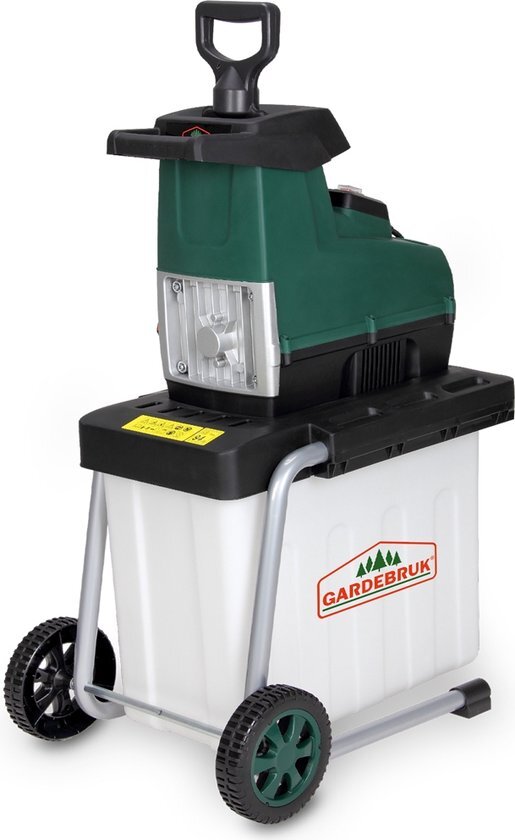 Gardebruk - Hakselaar Elektrisch 2800W - 45mm Takdikte Opvangbak 60 l