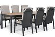 Lifestyle Garden Furniture Lifestyle Vivaro/Allungo dining tuinset 7-delig