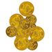 Fiestas Guirca Piraten munten/geld van kunststof - 50x oude munten - gouden dukaten - Verkleed speelgoed