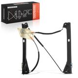 Raamheffer Polo Raamheffer rechtsvoor voor Polo 6R 6C 4/5 Door 2009-2020 6R4837462