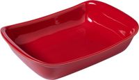 Pyrex Supreme Ovenschaal Rechthoekig Rood Keramiek 33 x 7 x 23 cm