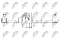 NTY Antriebswelle NPW-NS-154 Vorderachse rechts