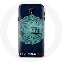 Maniacase Etui voor Samsung Galaxy J7 2017 Ozark Series Seizoen 4 Zilver Witten