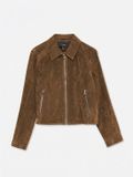Vero Moda Suède jasje VMJANICEJADE Jas - Bruin - L