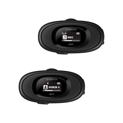 Sena 5R twee-weg HD motorfiets bluetooth intercom headset, dubbel pak