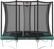 Berg Ultim Favorit trampoline Regular 280 cm groen + Safety Net Comfort