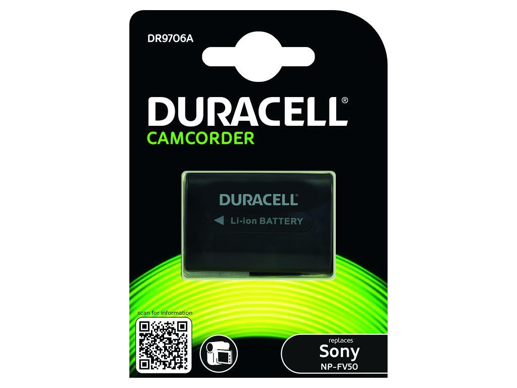Duracell Camcorder Battery - replaces Sony NP-FV50 Battery