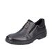 Rieker Pantoufles homme noir/châtaigne 1996103