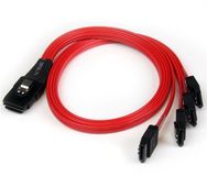 Startech 50cm SFF-8087 naar 4x SATA - Interne Mini SAS naar SATA Contra Kabel