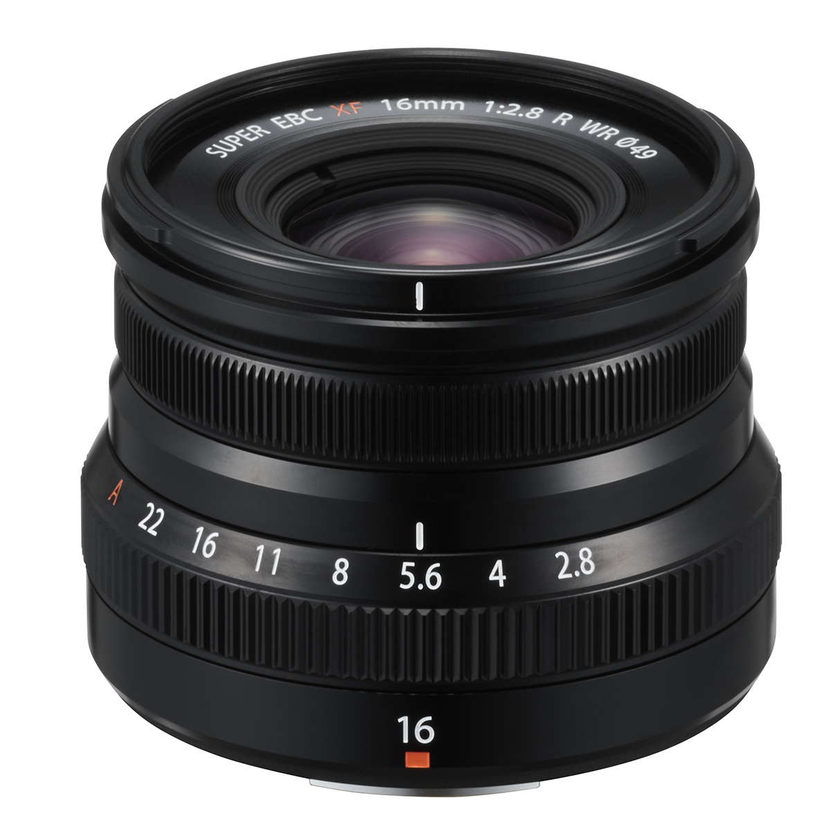 Fujifilm Fujinon XF 16mm f/2.8 R WR Black