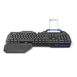 Nedis Bedraad Gaming Toetsenbord - USB - Mechanische Toetsen - RGB - US internationaal - Zwart