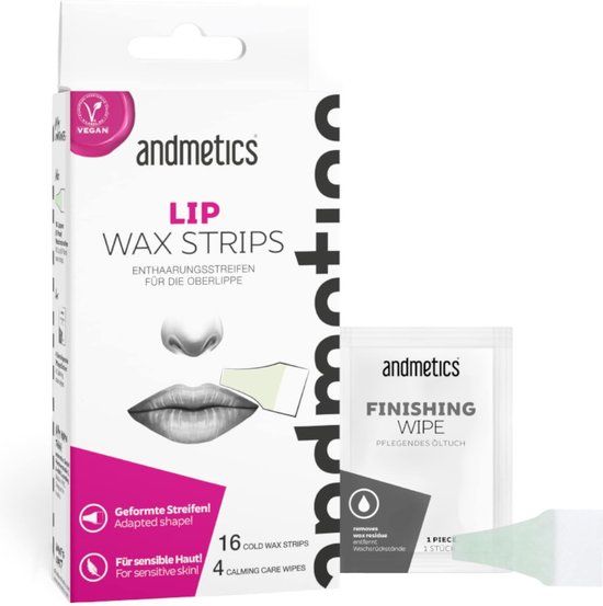 Andmetics Lip Wax Strips Women - pH-neutraal - Alle huidtypes - 1 stuk(s)