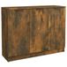 VidaXL Dressoir 90,5x30x70 cm bewerkt hout gerookt eikenkleurig