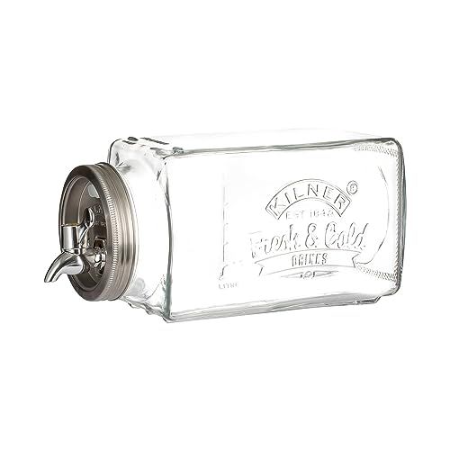 Kilner Nieuw Glazen Koelkast Dispenser 3 Liter