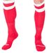 Barcode Berlin Chaussettes FOOTBALL SOCKS Rouge-Blanc