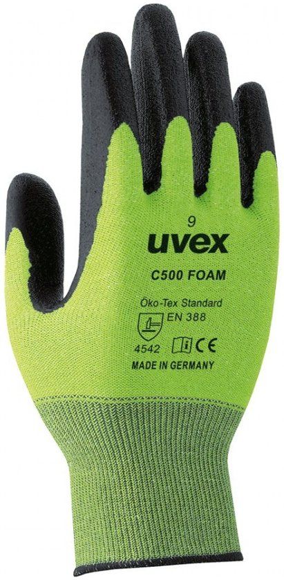 UVEX C500 foam Snijbestendige handschoen, maat 10 (XL)