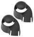 Merkloos Ruitenwisserkap achter - 77 x 41,6 mm - 2 stuks