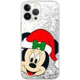 ERT GROUP mobiel telefoonhoesje voor Apple iPhone XS Max Disney Minnie 060 glitter