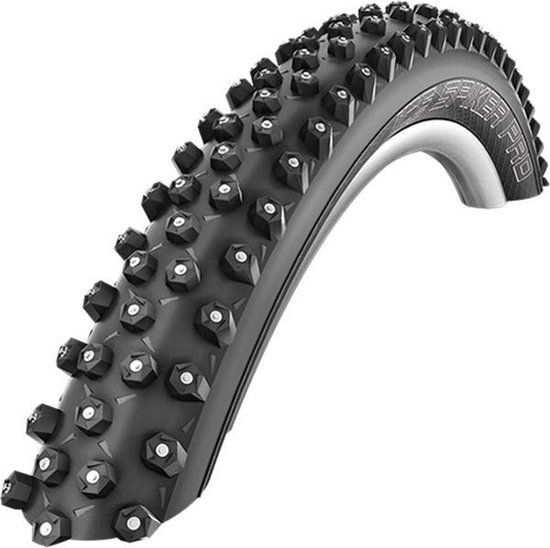 SCHWALBE Ice Spiker Pro Clincher Tyre Performance 27.5x2.25" Winter Bandenmaat 57-584 | 27.5x2.25