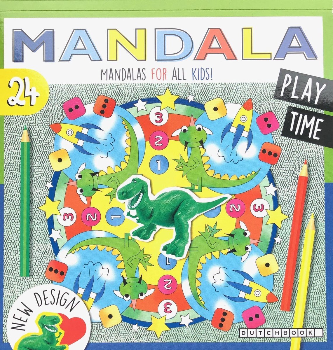 Dutchbook Mandala Kleurboek voor Kinderen Play Time New Design