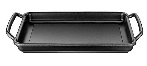 MONIX BRA grillplaat glad Solid+ Teflon Classic gecoat 40 x 28 cm