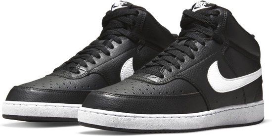 Nike Court Vision Mid Next Nature Sneakers - Black - Men's Size 44