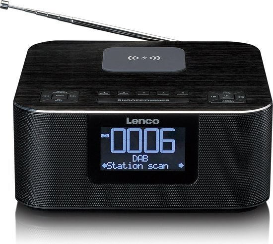 Lenco Digitale radio (dab+) CR-650BK - DAB+/ FM Radiowecker
