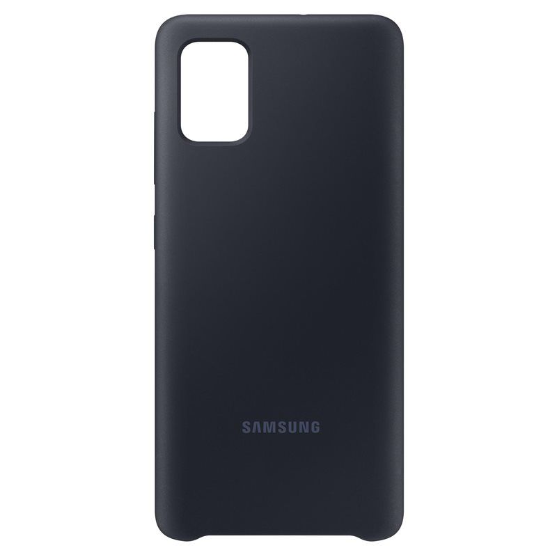 Samsung EF-PA715TBEGEU - Hoesje voor mobiele telefoon - Zwart - Silicone - A71