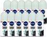 Nivea 12 x Black & White Invisible Active Deodorant Roller - 50 ml
