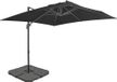 Prolenta Maison Exclusive Tuinzonnehemel met draagbaar statief, antracietkleurig