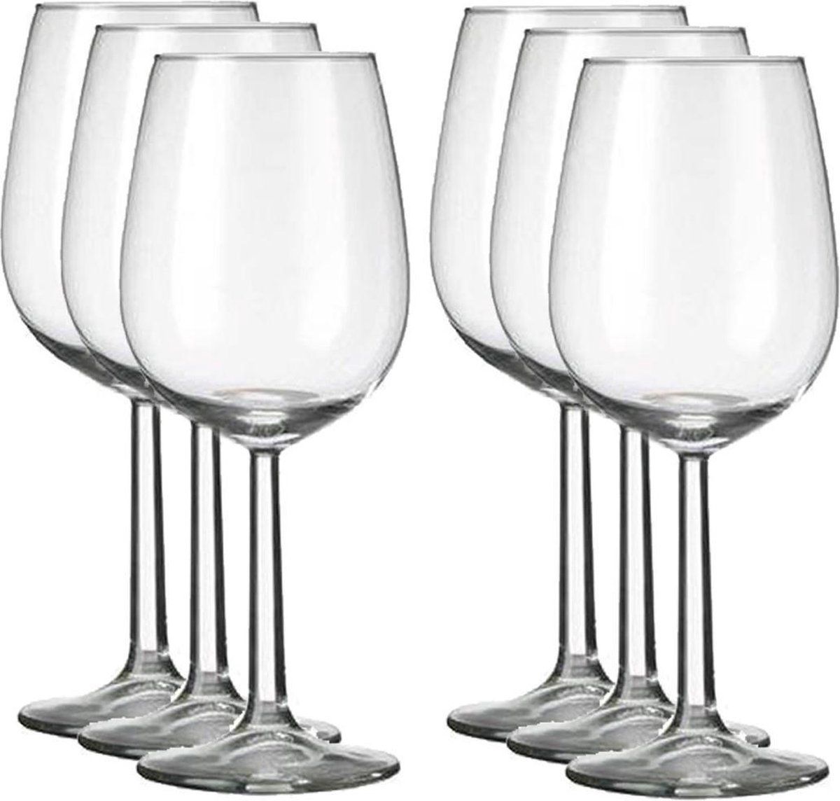 Royal Leerdam 24x Luxe wijnglazen voor witte wijn 350 ml Bouquet - 35 cl - Witte wijn glazen - Wijn drinken - Wijnglazen van glas
