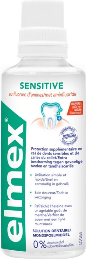 Elmex Sensitive mondspoeling Mondspoeling 400ml