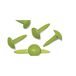 Rayher 7871611 Brads Rond, 4+8 mm, blisterdoos 75 stuks, h.groen
