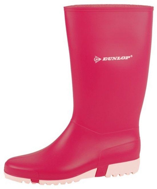 Dunlop Pink Regenlaarzen Roze Dames PVC Maat