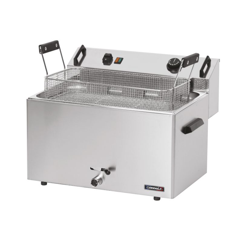 Casselin CFB16 - 16L Single Deep Fryer - Stainless Steel