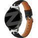Bandz Auréa Bracelet en cuir 'Bullet' (Schwarz)
