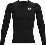 Under Armour UA Heatgear Armour Compressie Long Sleeve Heren Sportshirt - Zwart - Maat L