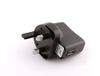 SA 1186 USB-net-/wandadapter, 5 V (versie UK)