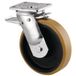 Roue pivotante avec platine et frein - Capacité de charge 550 et 2000 kg