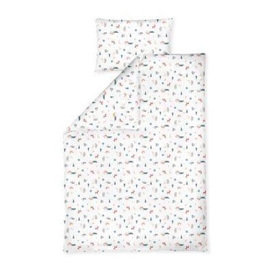 JULIUS ZÖLLNER Jersey Bed Linen Little Fox 100 x 135 cm