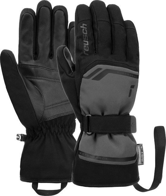 Reusch Primus R-TEX® XT Fingerhandschoenen - Grijs-Zwart - Maat 9,5