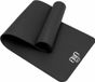 NBR tapis de sport premium, tapis antidérapant pour gymnastique, yoga, pilates et stretching, noir